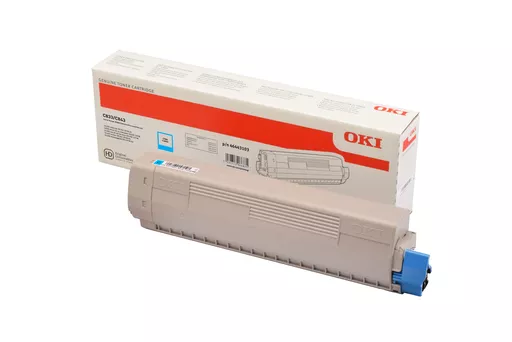 OKI 46443103 Toner-kit cyan, 10K pages ISO/IEC 19798 for OKI C 833