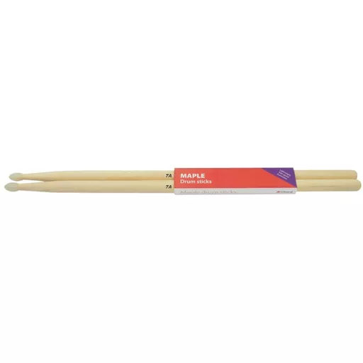 Chord M7AN Maple Drum Sticks 7A Nylon - Pair