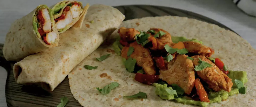 Good Food Spicy Chicken & Avocado Wraps