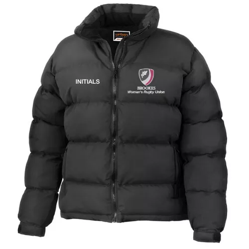 Oxford Brookes University Women's Rugby Union Puffa