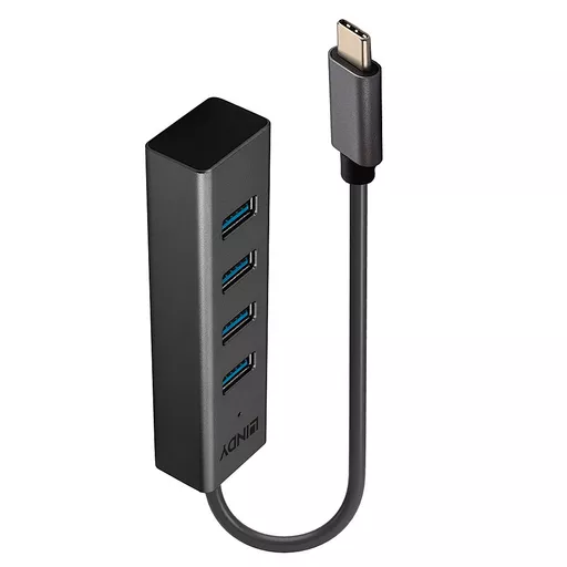 Lindy 4 Port USB 3.2 Type C Hub