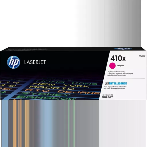 HP CF413X/410X Toner cartridge magenta high-capacity, 5K pages ISO/IEC 19798 for HP Pro M 452