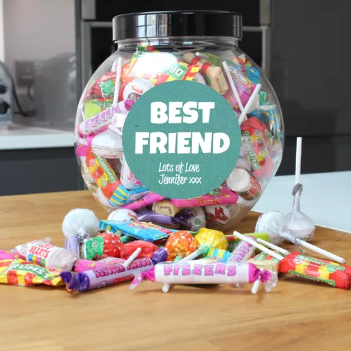 Green Sweetie Jar