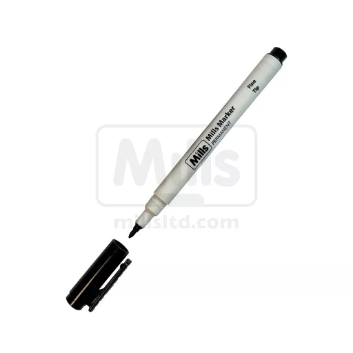 Mills Marker Fine Tip (Black)- Single