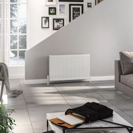 Longbridge Type 22 Compact Panel Radiator 600 x 1000 Gloss White