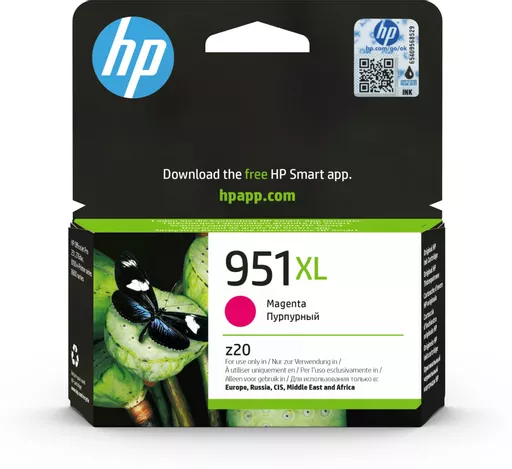 HP CN047AE/951XL Ink cartridge magenta high-capacity, 1.5K pages ISO/IEC 24711 17ml for HP OfficeJet Pro 8100/8610/8620