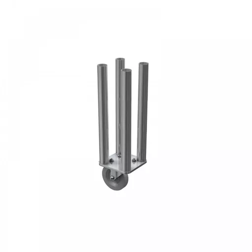 Global Truss GT Stage Deck Round Legs 4 Way with Castor 60cm