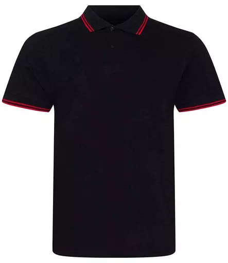 AWDis Stretch Tipped Piqué Polo Shirt