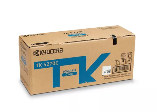 Kyocera 1T02TVCNL0/TK-5270C Toner-kit cyan, 6K pages ISO/IEC 19752 for Kyocera P 6230