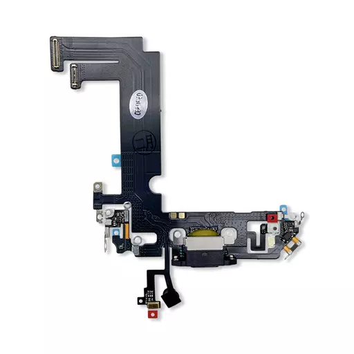 Charging Port Flex Cable (Black) (CERTIFIED - Aftermarket) - For iPhone 12 Mini