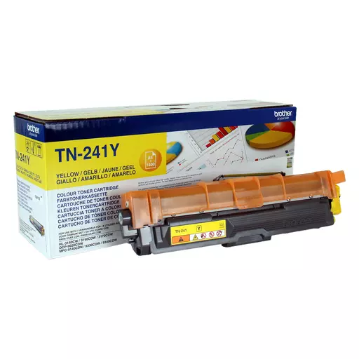 Brother TN-241Y Toner-kit yellow, 1.4K pages ISO/IEC 19798 for Brother HL-3140