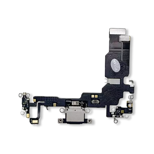 Charging Port Flex Cable (Black) (RECLAIMED) - For iPhone 15