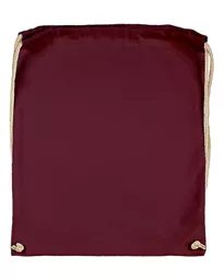 Cotton Drawstring Backpack