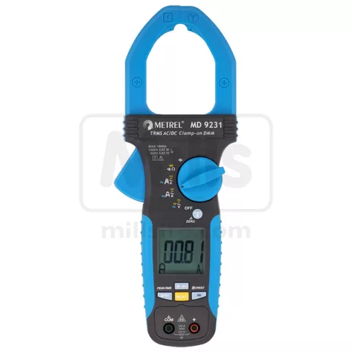 Metrel MD 9231 Industrial True RMS AC/DC Clamp Meter with Calibration Certificate