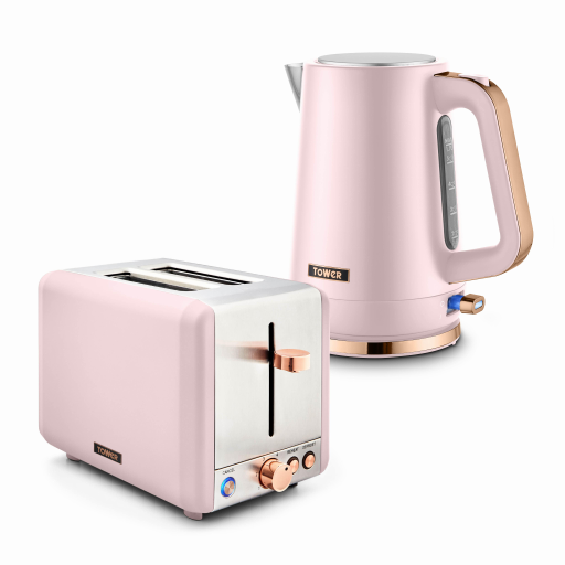 Tower Cavaletto Jug Kettle & 2 Slice Toaster Set None3