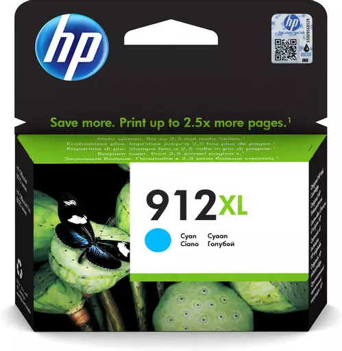 HP 3YL81AE/912XL Ink cartridge cyan high-capacity, 825 pages 9.9ml for HP OJ Pro 8010/e/8020