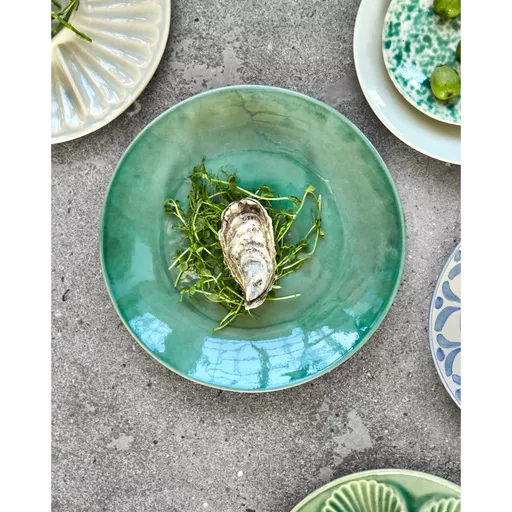 Dinner plate, Diva, Green