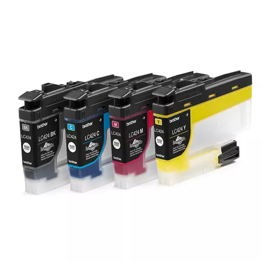 Brother LC-424VAL Ink cartridge multi pack Bk,C,M,Y, 4x750 pages ISO/IEC 19752 Pack=4 for Brother DCP-J 1200