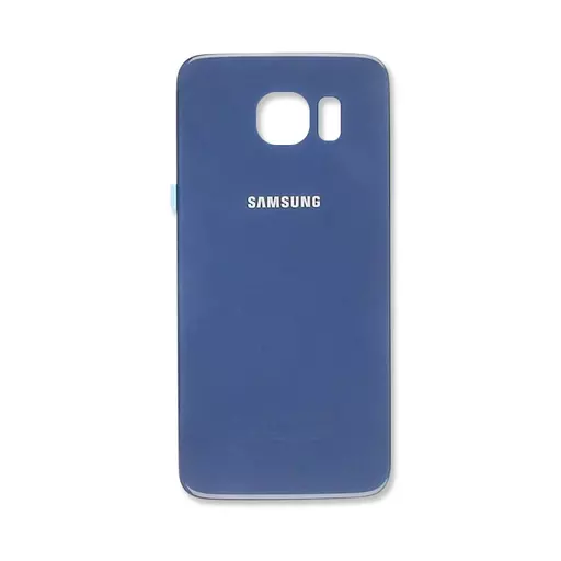 Back Cover w/ Camera Lens (Service Pack) (Black) - For Galaxy S6 (G920)