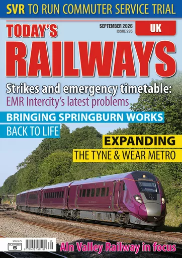 Today's Railways UK 295: September 2026