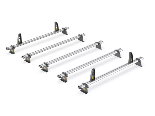 Nissan Interstar 2025-Onwards L3,H2 - ULTI Bar+ (Aluminium) - 5 Roof Bars