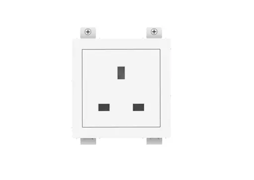 Vision TC3 PWRUK socket-outlet Type G (BS 1363) White