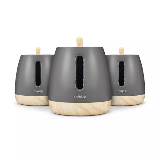 Scandi 3 Piece Canisters Set