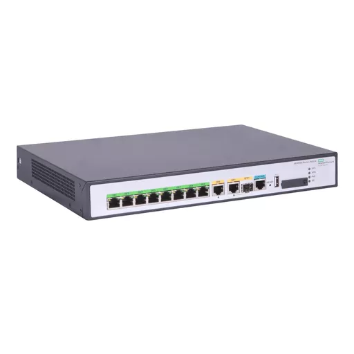 HPE Networking Comware Router 1GbE and Combo 2GbE WAN 8GbE LAN PoE MSR958