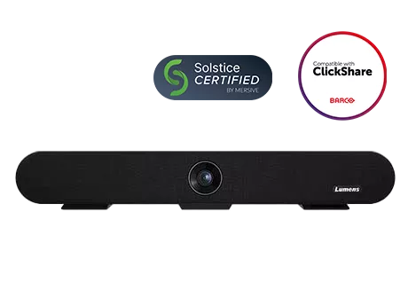 Lumens MS-10 4K Video Soundbar with auto framing