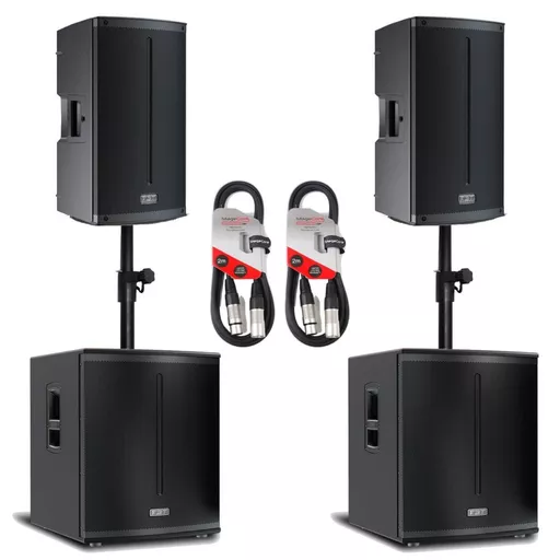 FBT X-Lite 1512 Active Speaker System Bundle