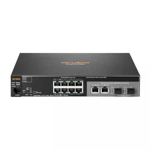 HPE Aruba Networking Aruba 2530 8 Managed L2 Fast Ethernet (10/100) 1U Grey