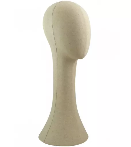 Linen Cloth Display Head Long Neck