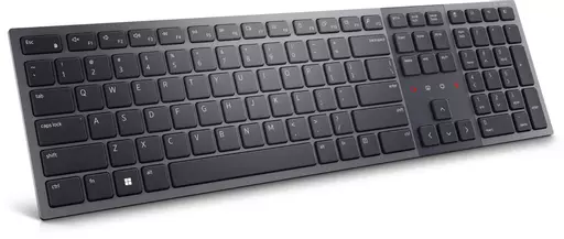 DELL KB900 keyboard RF Wireless + Bluetooth QWERTY UK English Graphite