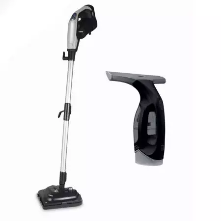 Multifunctional Steam Cleaner & Cordless Window Vac Set