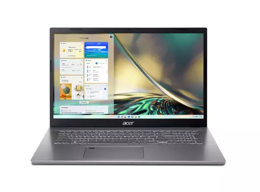 Acer Aspire 5 A517-53G-72DH Notebook 43.9 cm (17.3") Full HD Intel® Core™ i7 i7-1260P 16 GB DDR4-SDRAM 512 GB SSD NVIDIA GeForce RTX 2050 Wi-Fi 6 (802.11ax) Windows 11 Home Grey