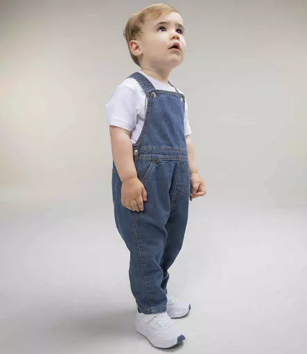 Larkwood Kids Denim Dungarees
