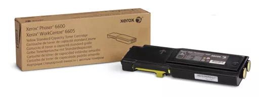 Xerox 106R02247 Toner-kit yellow, 2K pages ISO/IEC 19752 for Xerox Phaser 6600