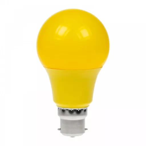 Prolite 6W Dimmable LED GLS Lamp BC Yellow
