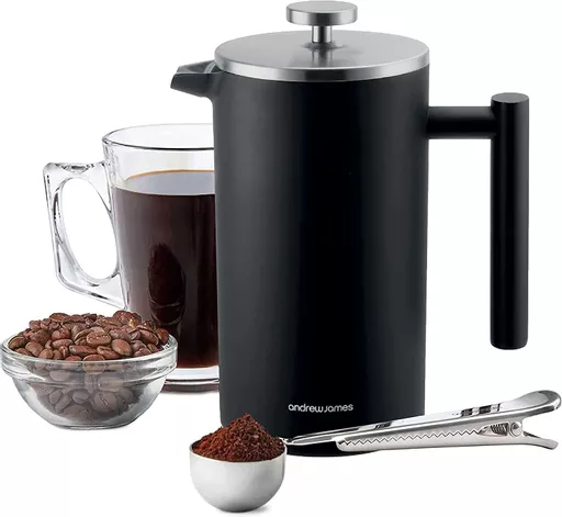 1000ml Cafetiere matt black