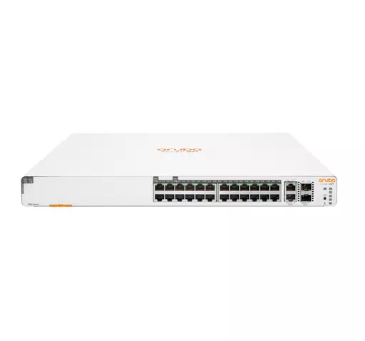 Aruba Instant On 1960 24G 20p Class4 4p Class6 PoE 2XGT 2SFP+ 370W (x5) Managed L2+ Gigabit Ethernet (10/100/1000) Power over Ethernet (PoE) 1U White