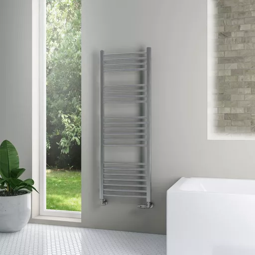 Wendover Straight Stainless Steel Multirail 1400 x 500 Brushed