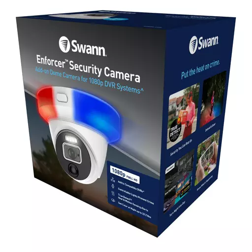 Swann SWPRO-1080DER-EU security camera Dome CCTV security camera Indoor & outdoor 1920 x 1080 pixels Ceiling/wall