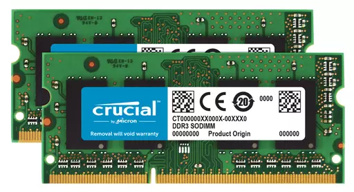 Crucial 16GB DDR3-1600 memory module 1600 MHz ECC