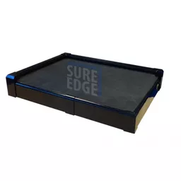 Sure Edge Gutter Drip and Kerb Trim Fully installed with corners on EPDM roof.jpg