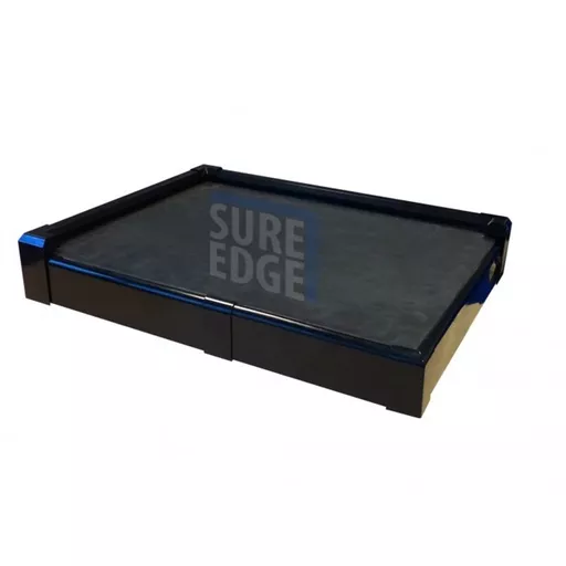 Sure Edge Gutter Drip and Kerb Trim Fully installed with corners on EPDM roof.jpg