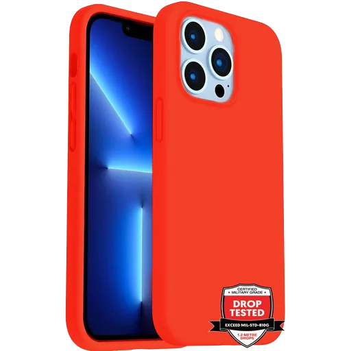 Silicone for iPhone 14 Plus - Red