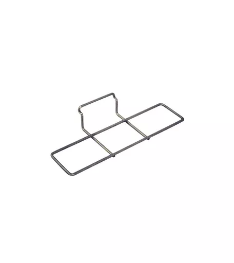 Chrome Slatwall Shoe Shelf - 25cm x 10cm