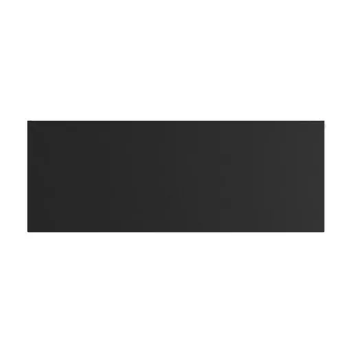 Flat Cover Plate 600 x 1600 Matt Black