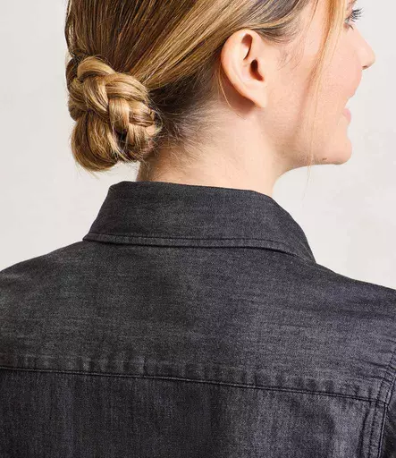 Premier Ladies Jeans Stitch Denim Shirt