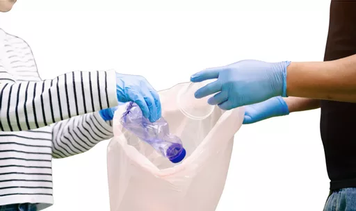 10 x 10" Stronghold Grease-Resistant White Bag Unstrung